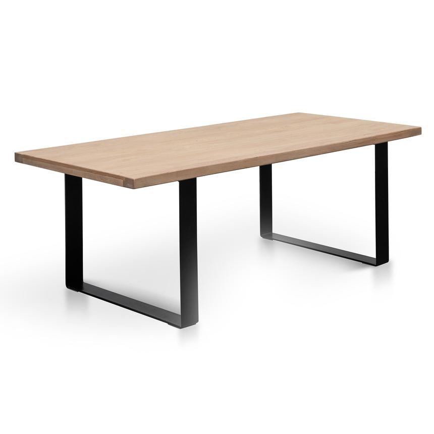 Dining Table 1.98m - Rustic Natural