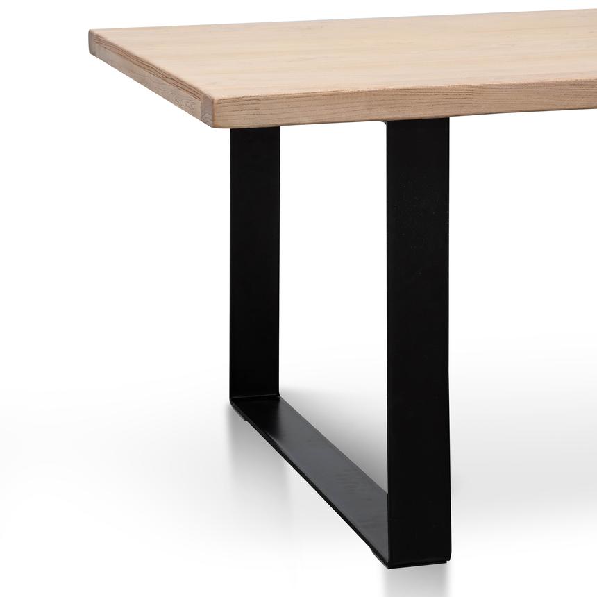 Dining Table 1.98m - Rustic Natural