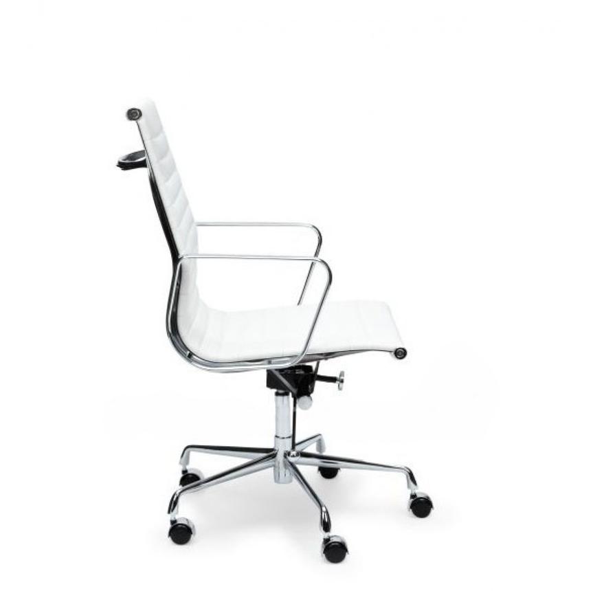 Leather Office Chair - White