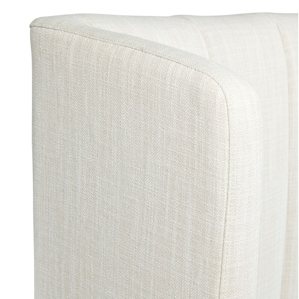 Central Park King Bedhead - Natural Linen