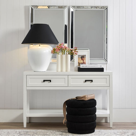 Zeta Wall Mirror - White
