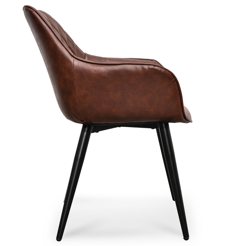 Ex Display - George Plywood Dining Chair - Cinnamon Brown