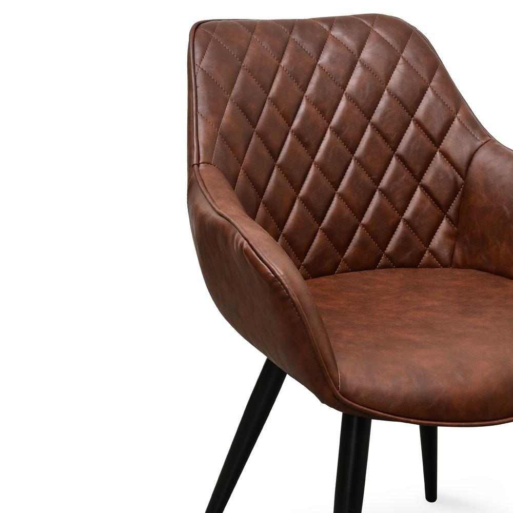 Ex Display - George Plywood Dining Chair - Cinnamon Brown