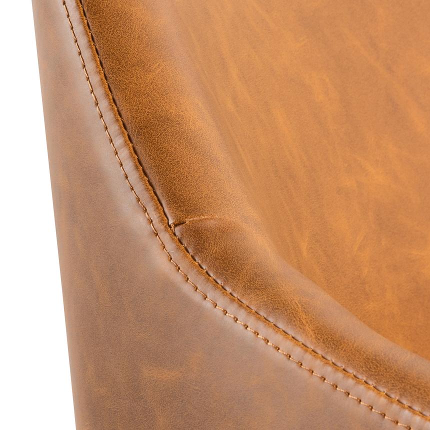 Office Chair - Tan with White Base