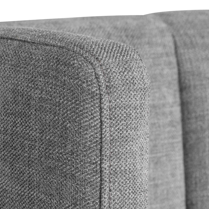 Wide Base Queen Sized Bed Frame - Flint Grey