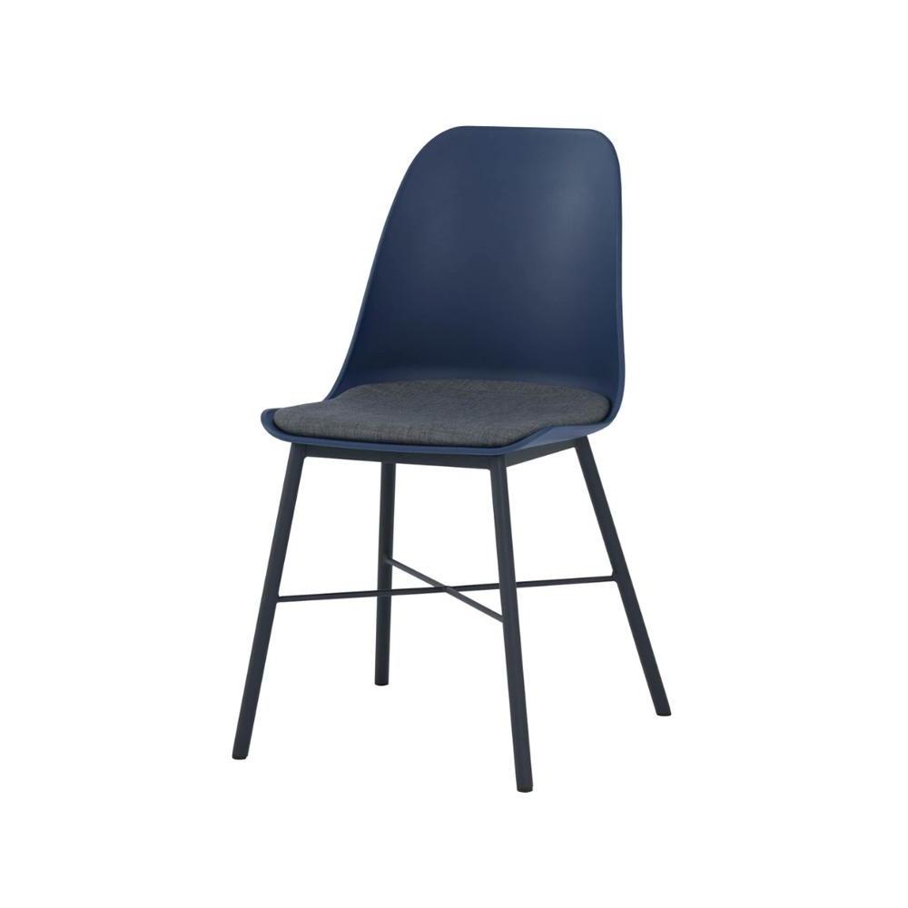 Jora Cushion Seat Dining Chair - Navy
