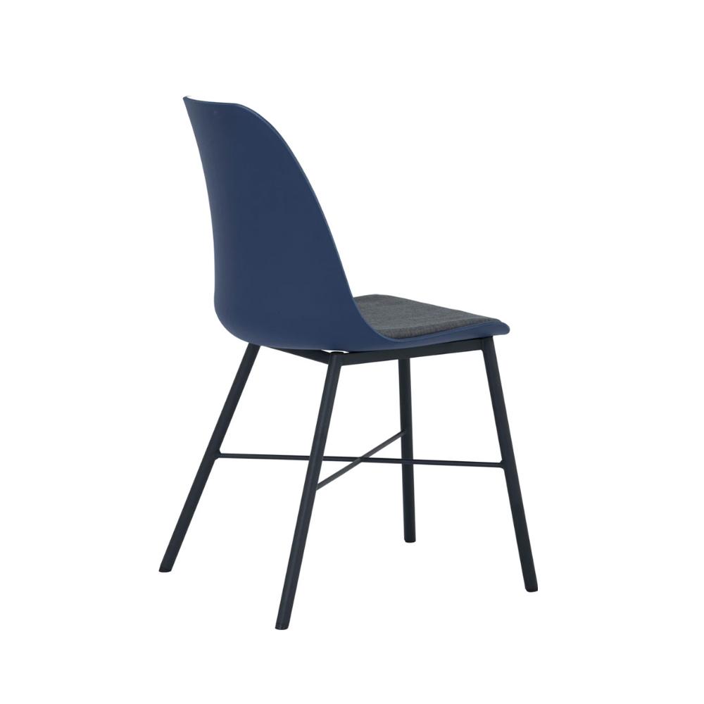 Jora Cushion Seat Dining Chair - Navy