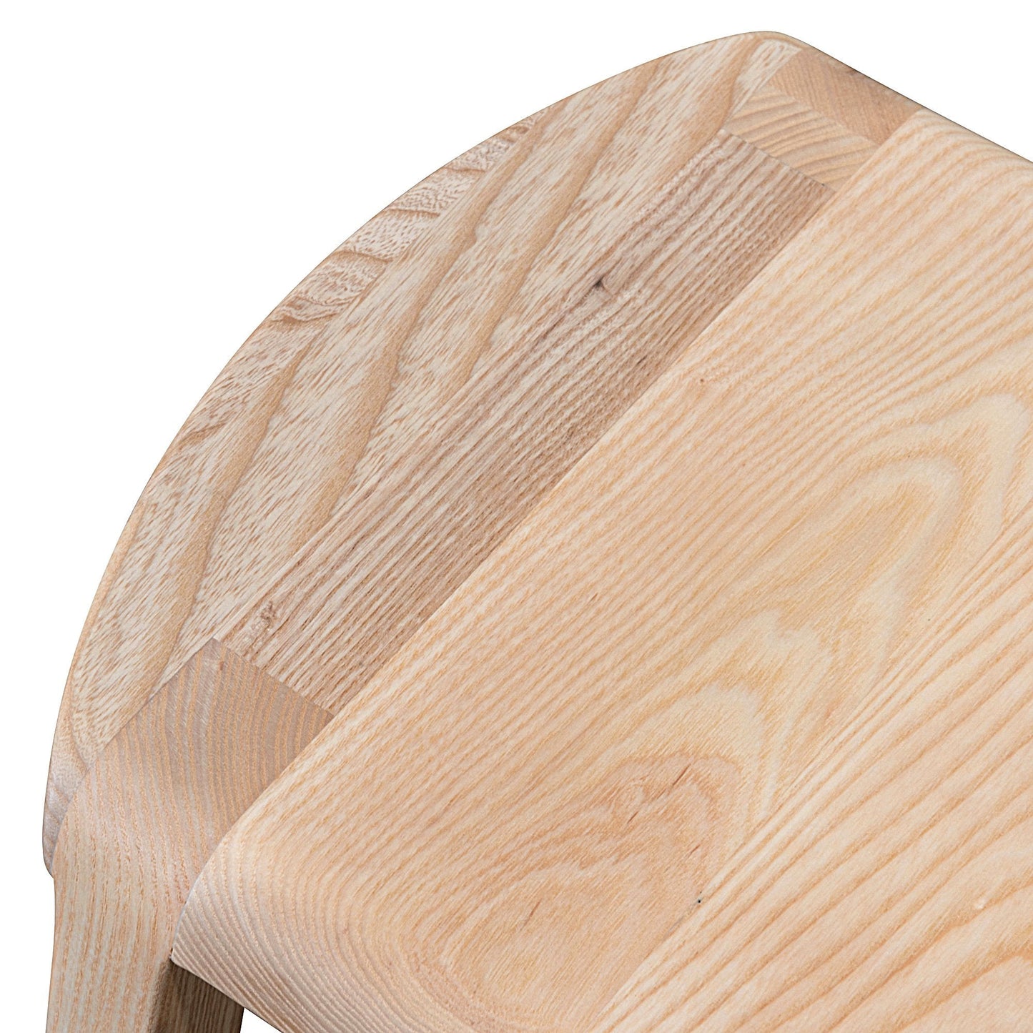 Judy Wooden Low Stool - Natural
