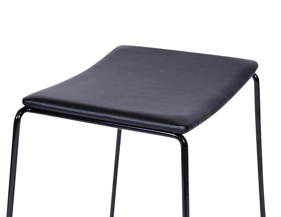 Ardent Stool with Pad - Steel Frame