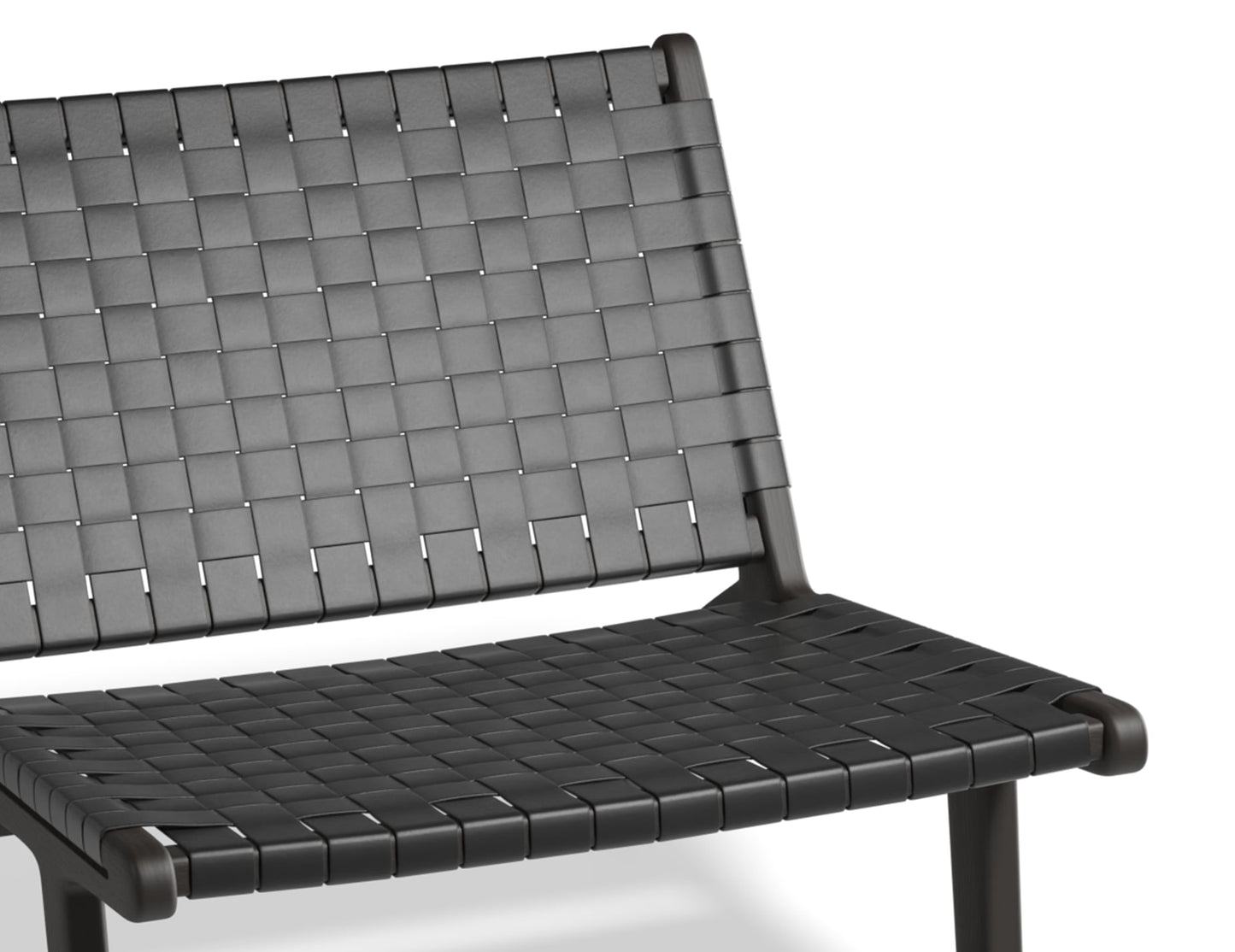 Brooklyn Lounge Chair - Black Frame