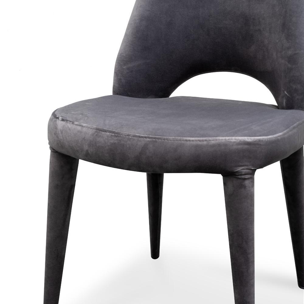 Lyla Dining Chair - Dark Grey