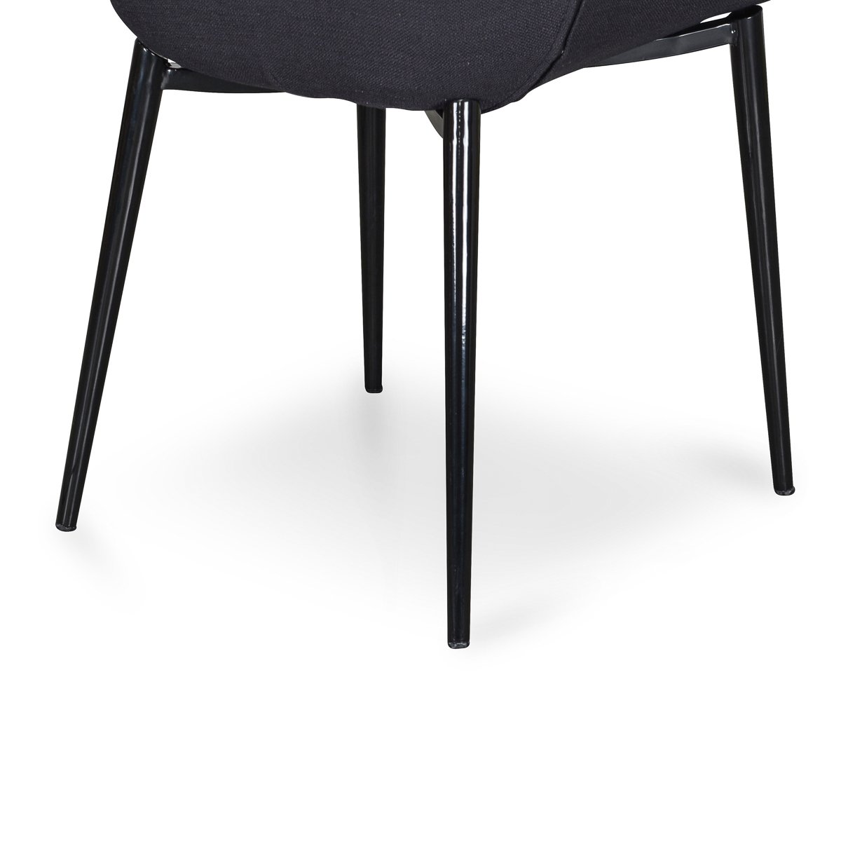Ex Display - Lynton Fabric Dining Chair - Black