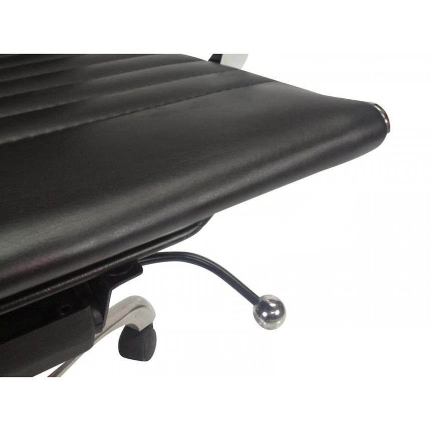 Leather Office Chair - Black