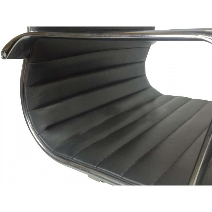 Leather Office Chair - Black