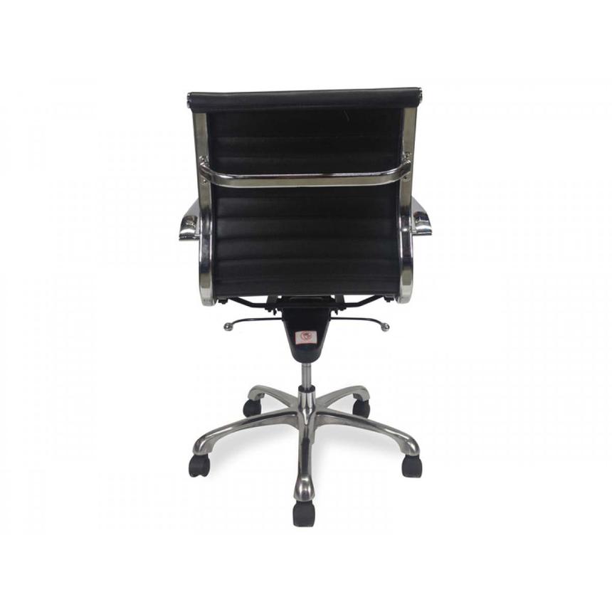 Leather Office Chair - Black