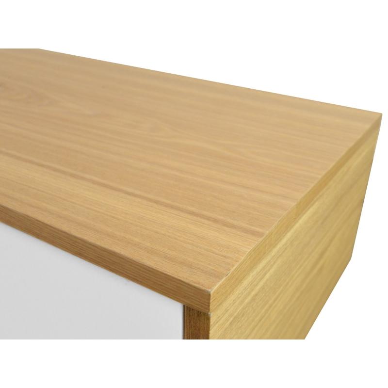 2.1m TV Entertainment Unit - Lowline - Natural