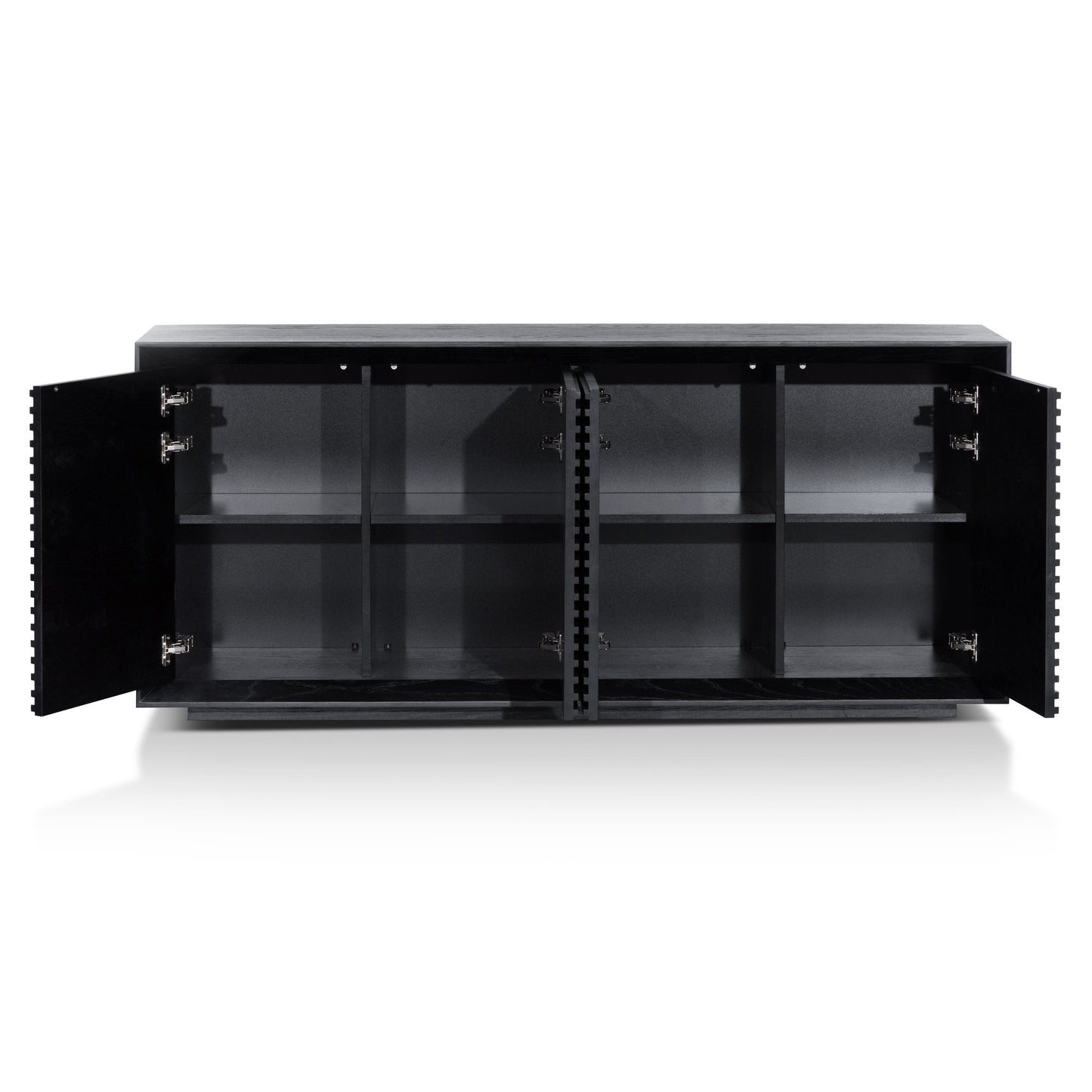 Maribel 1.8m Wooden Sideboard - Black Oak