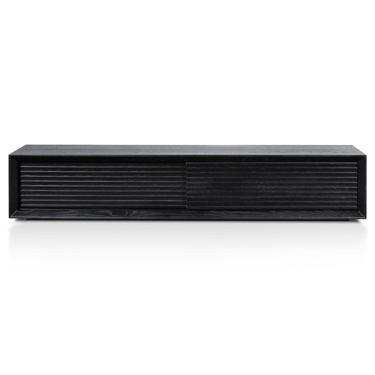 CTV6203-CN 2.3m Wooden TV Entertainment Unit - Black Oak