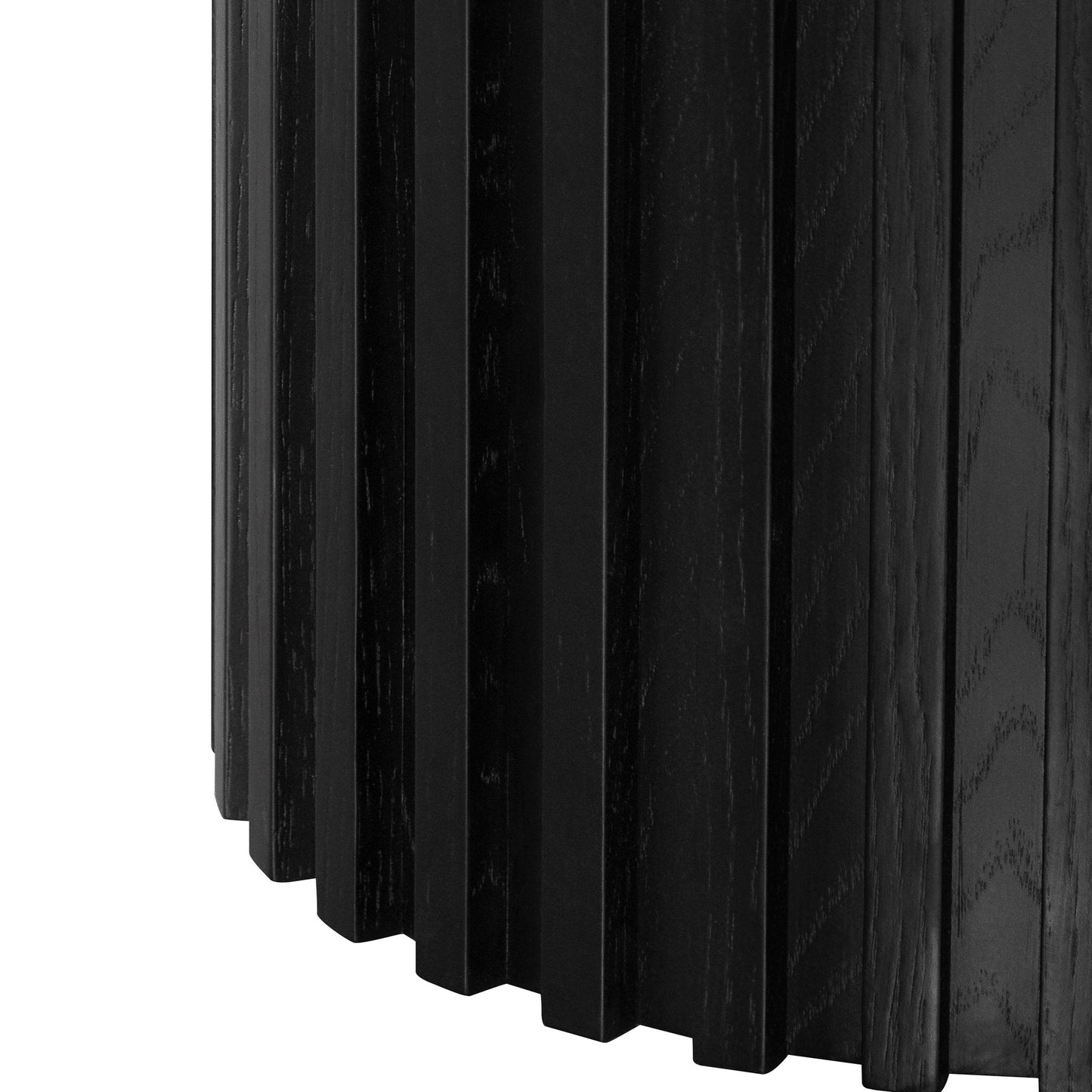 Ex Display - Marty 2.2m Wooden Dining Table - Black Oak