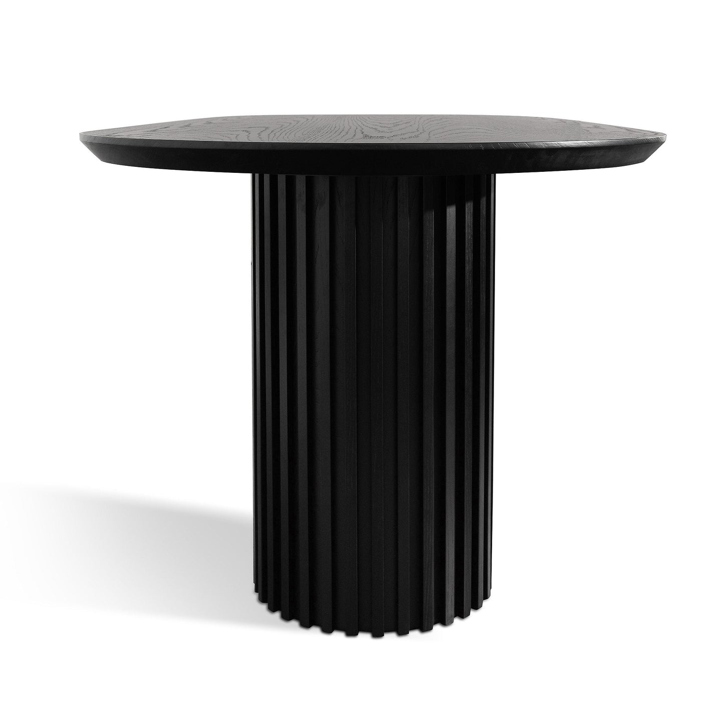 Ex Display - Marty 2.2m Wooden Dining Table - Black Oak