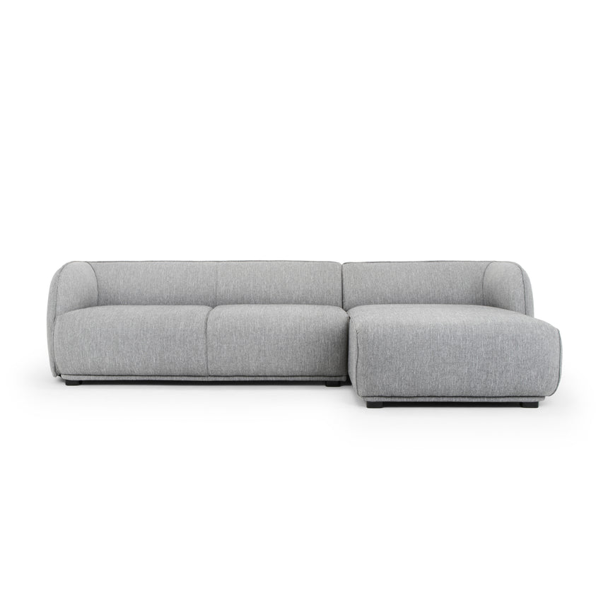 3 Seater Right Chaise Sofa - Graphite Grey