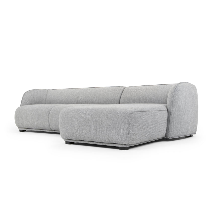 3 Seater Right Chaise Sofa - Graphite Grey