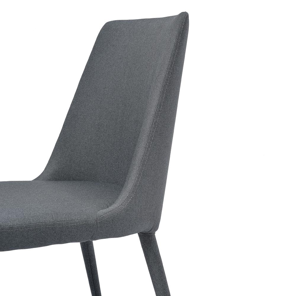 Millie Fabric Dining Chair - Gunmetal Grey - Last One