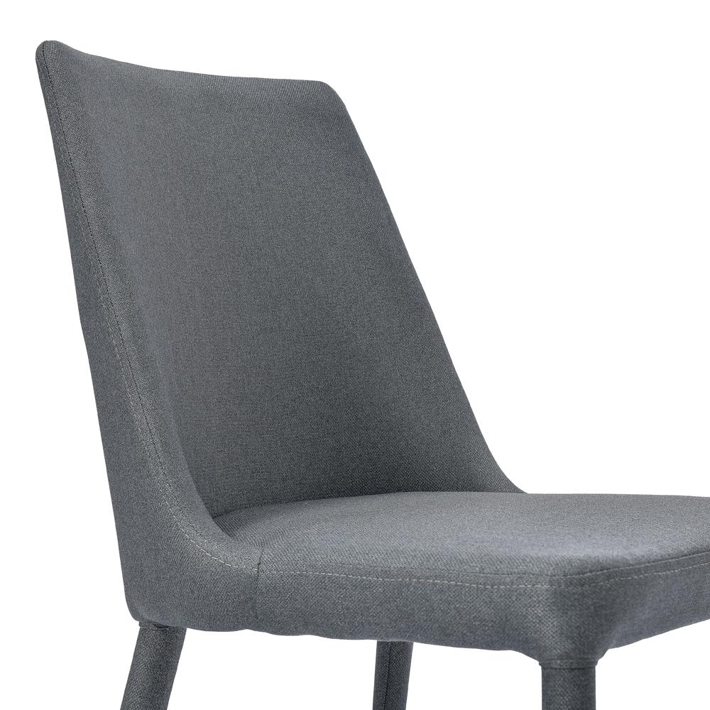 Millie Fabric Dining Chair - Gunmetal Grey - Last One