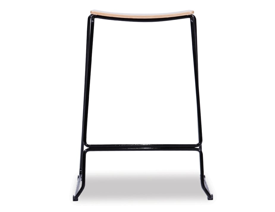 Ardent Stool - Steel Frame - Natural