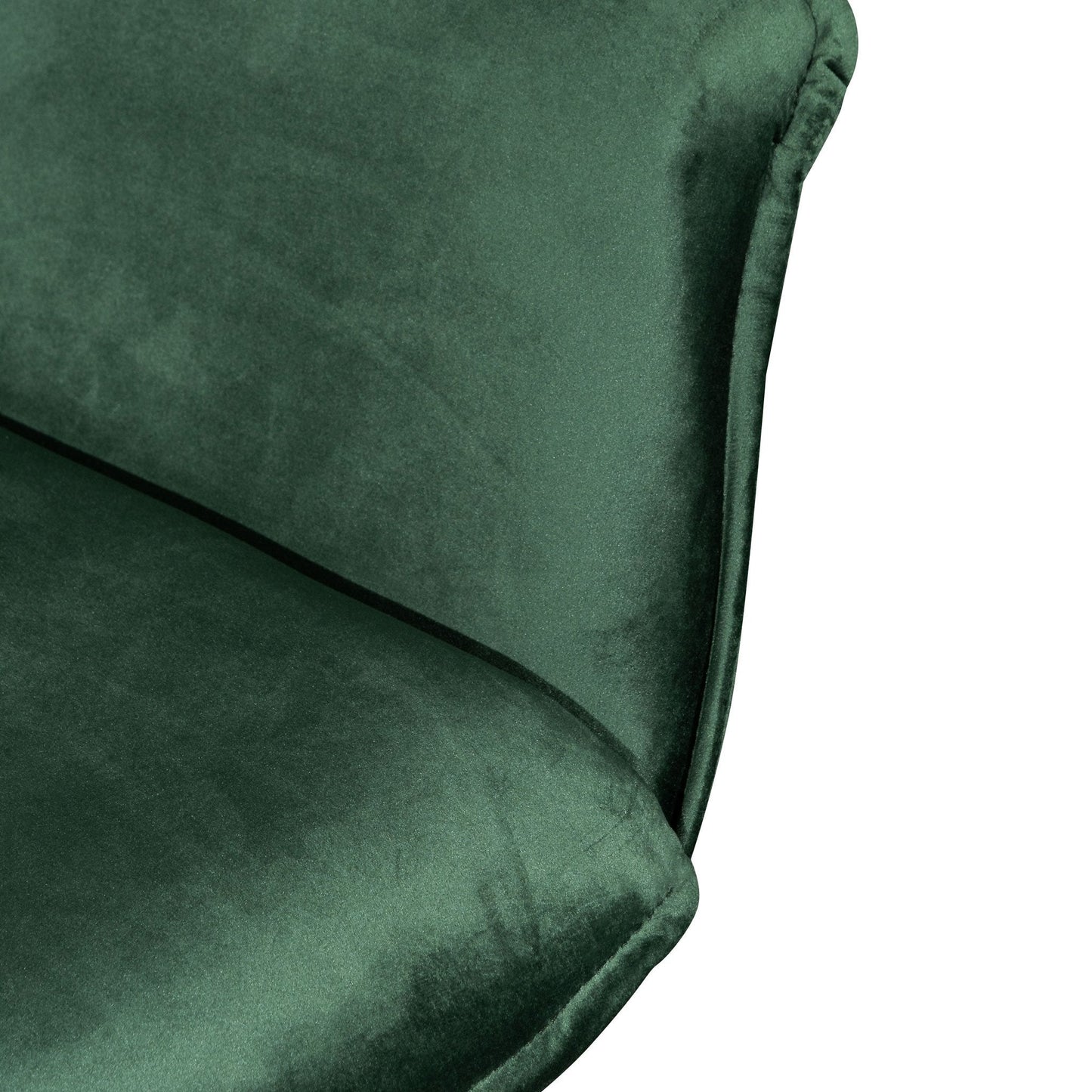 Ex Display - Nola Dining Chair - Dark Green Velvet