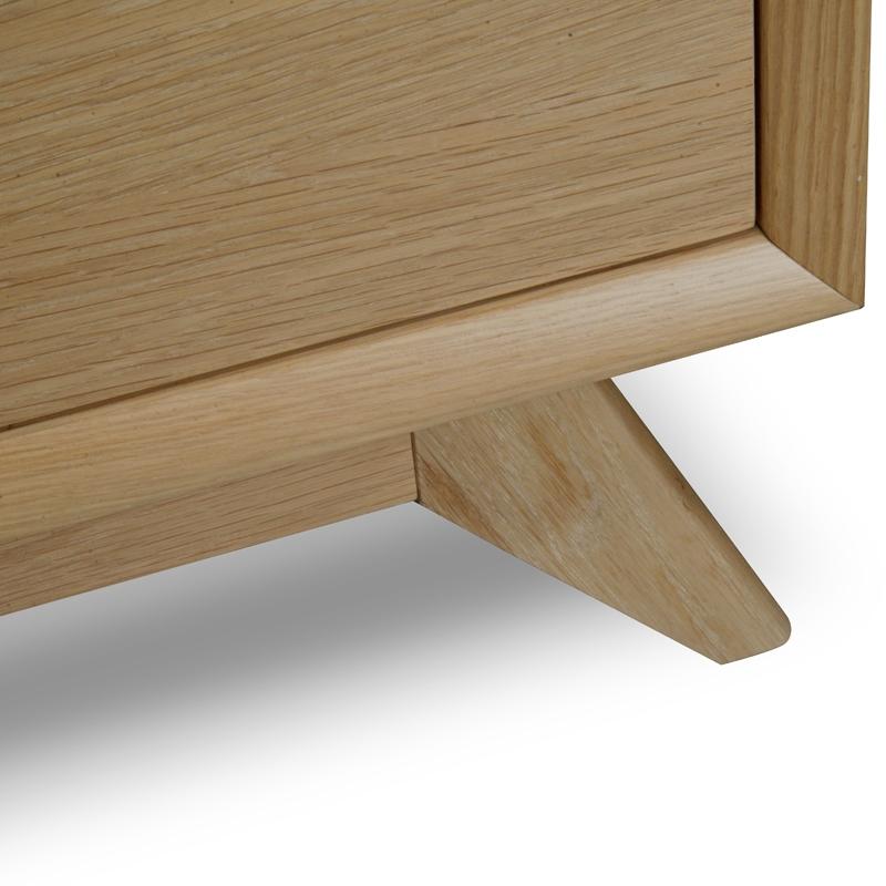 6 Drawer Wide Chest - Natural