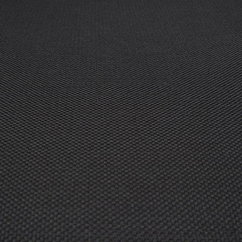 Set Of 2 - Duke 80cm Fabric Bar Stool in Black