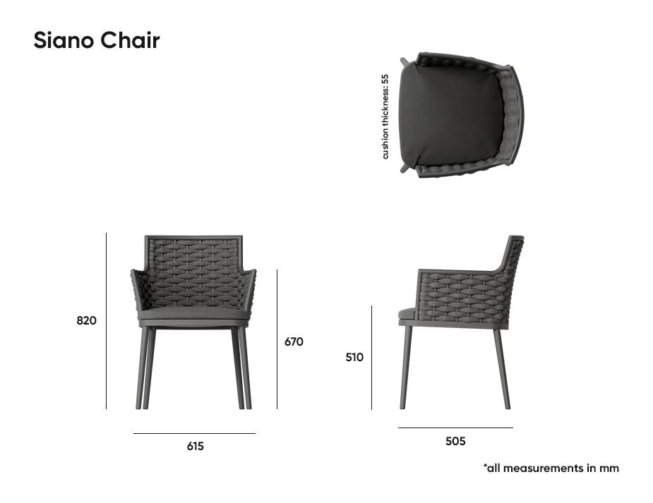 Siano Outdoor Dining Chair