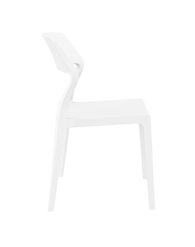 Specter Indoor / Outdoor Dining Chair - White