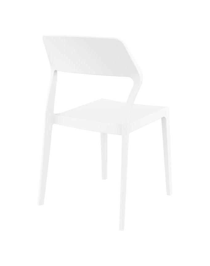 Specter Indoor / Outdoor Dining Chair - White