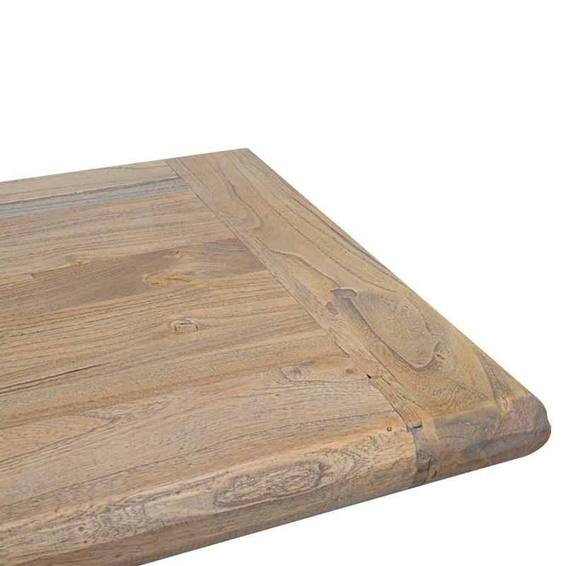 Titan 2m Reclaimed ELM Wood Bench - Natural
