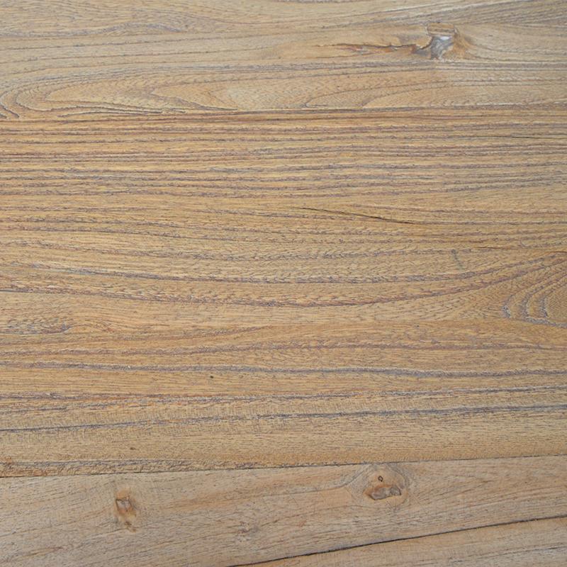 Titan 2m Reclaimed ELM Wood Bench - Natural