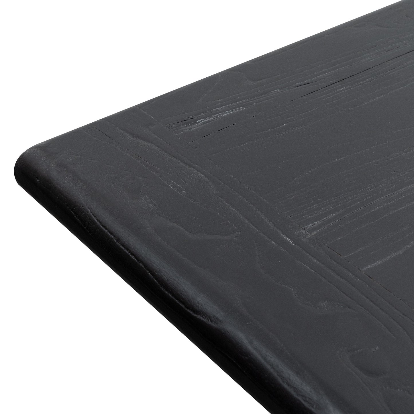 Titan Reclaimed Dining Table 3m - Black- 1.2m (W) - Thick Top