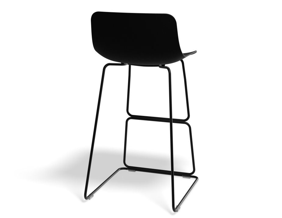 Umbria Stool - Black - Black Shell