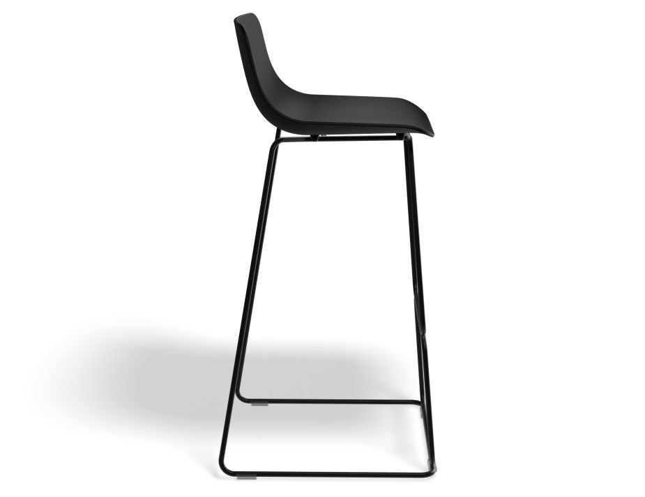Umbria Stool - Black - Black Shell