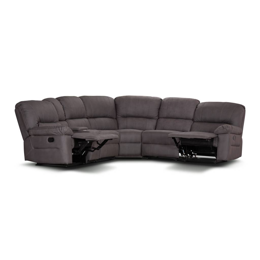 Britta Modular Recliner Corner Fabric Sofa