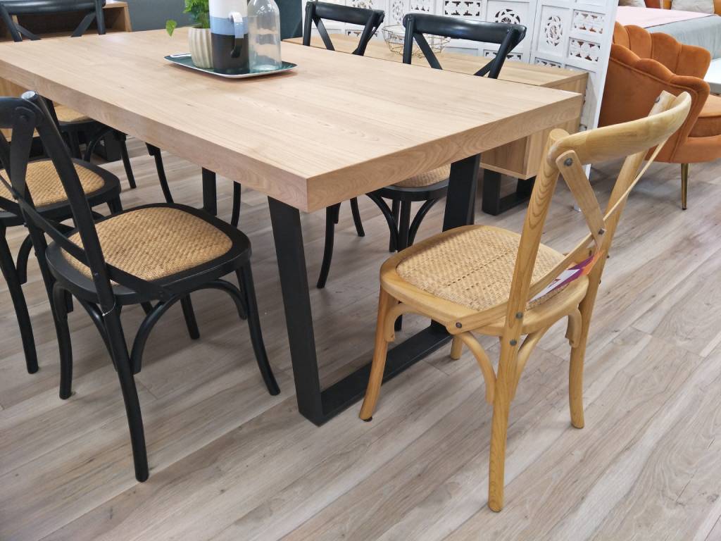 Aeris Large Rectangular Wooden Dining Table