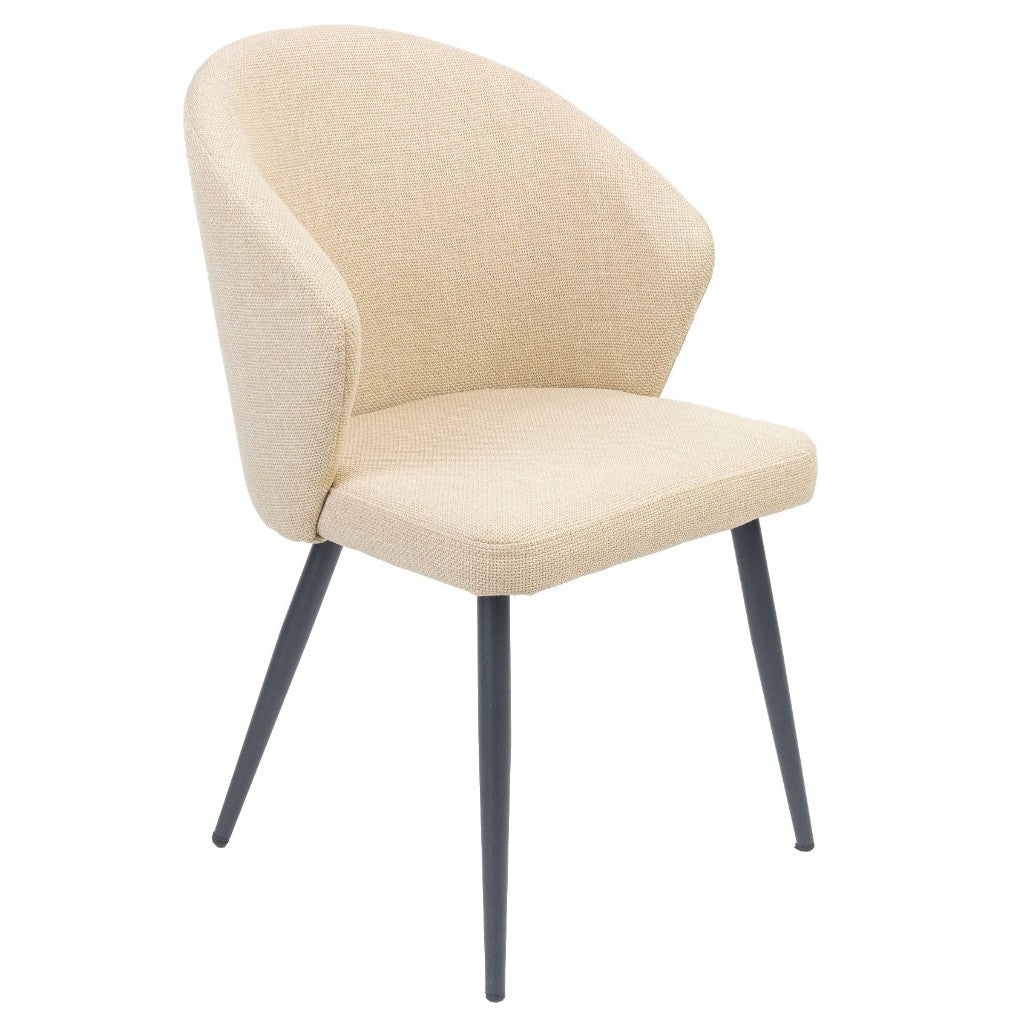 Flick Fabric Cafe Dining Chair