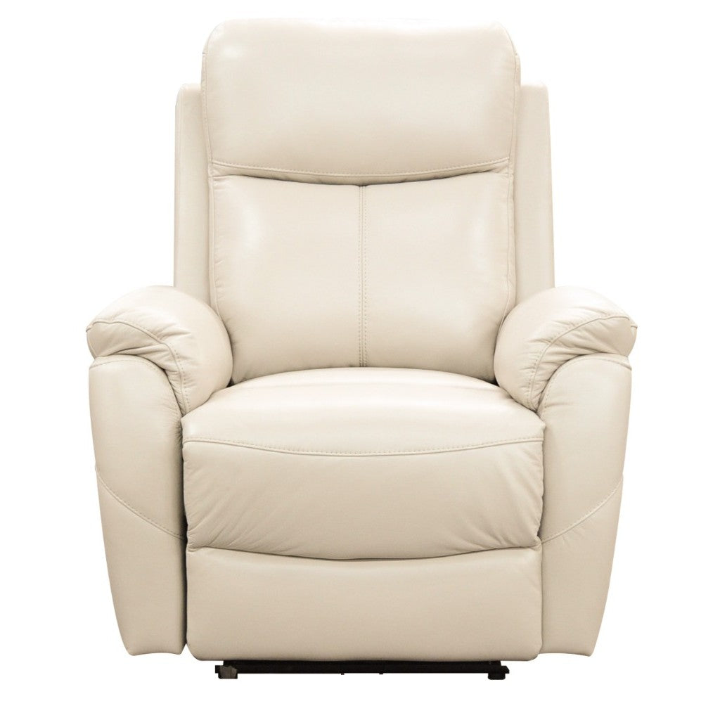 Enzo Leather Electric Recliner Lounge Set - Silver