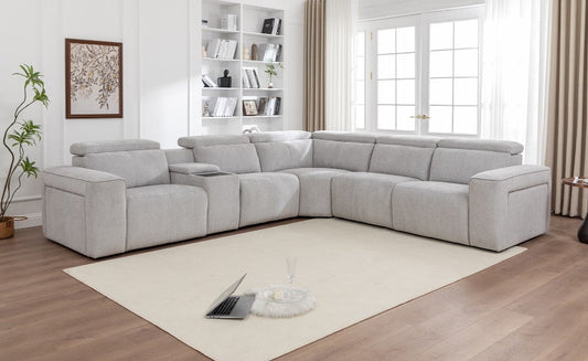 Skyler 6 Seater Modular Recliner Sofa