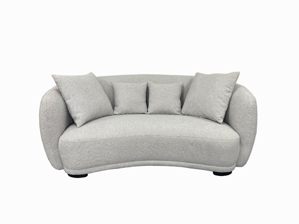 Annika Boucle Fabric Sofa