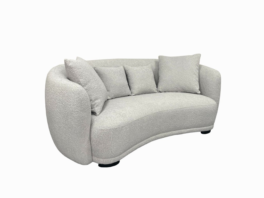 Annika Boucle Fabric Sofa
