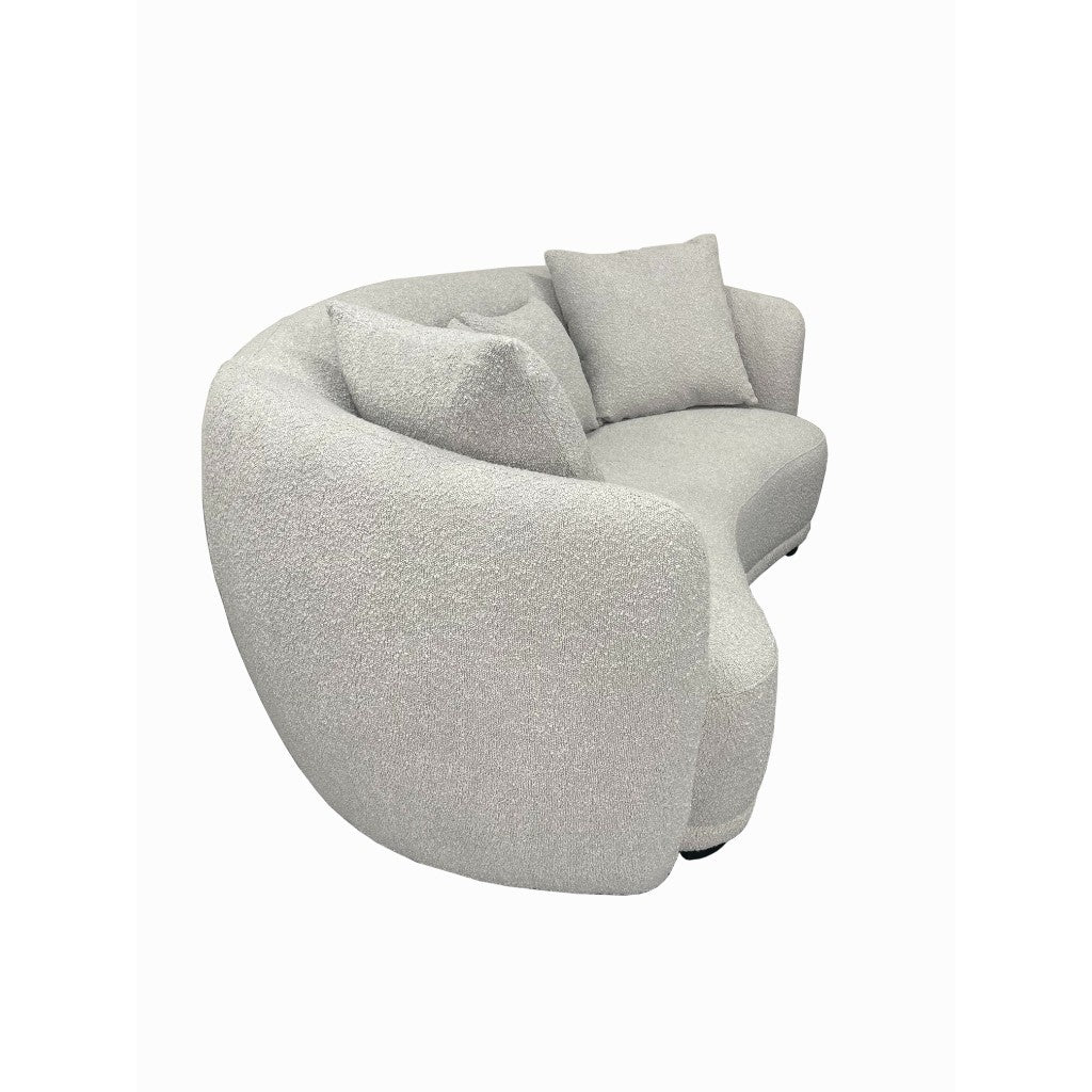 Annika Boucle Fabric Sofa