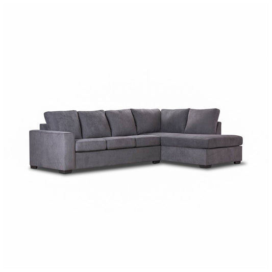 Kristie 3 Seater Fixed Fabric Sofa with Chaise
