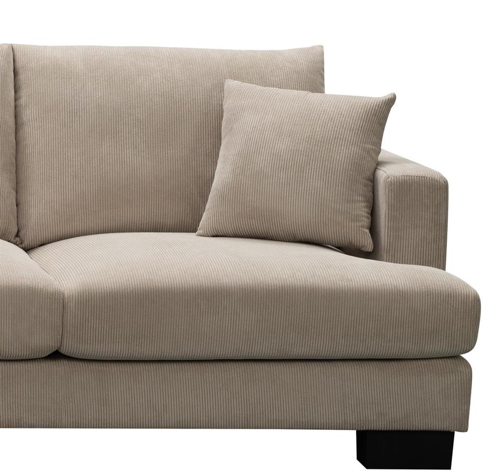 Nordic 3 Piece Modular Lounge with Ottoman